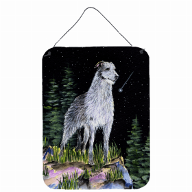 Scottish Deerhound Starry Night Art Wall or Door Hanging Prints