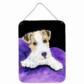 Wire Fox Terrier 2 Art Wall or Door Hanging Prints