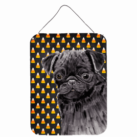 Pug #2 Candy Corn Halloween Wall or Door Hanging Prints