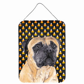 Mastiff Candy Corn Halloween Wall or Door Hanging Prints