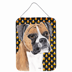 Boxer Candy Corn Halloween Wall or Door Hanging Prints