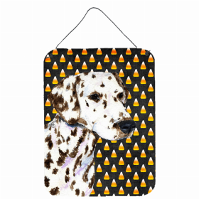 Dalmatian Candy Corn Halloween Wall or Door Hanging Prints
