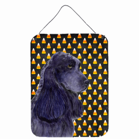 Cocker Spaniel #3 Candy Corn Halloween Wall or Door Hanging Prints