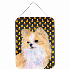 Chihuahua #3 Candy Corn Halloween Wall or Door Hanging Prints