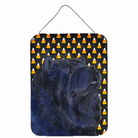 Chow Chow Candy Corn Halloween Wall or Door Hanging Prints