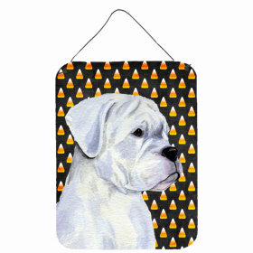 Boxer #3 Candy Corn Halloween Wall or Door Hanging Prints