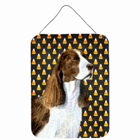 Springer Spaniel #2Candy Corn Halloween Wall or Door Hanging Prints