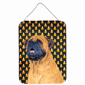Mastiff #2 Candy Corn Halloween Wall or Door Hanging Prints