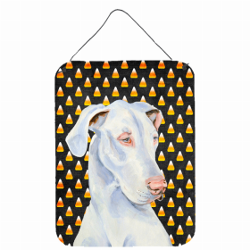 Great Dane #2 Candy Corn Halloween Wall or Door Hanging Prints