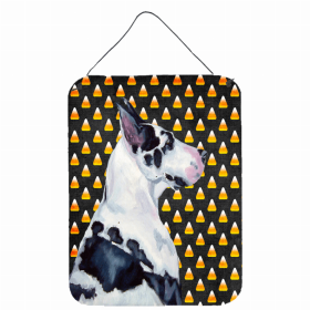 Great Dane #3 Candy Corn Halloween Wall or Door Hanging Prints