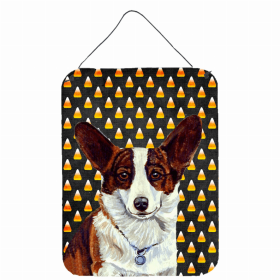 Corgi Candy Corn Halloween Wall or Door Hanging Prints