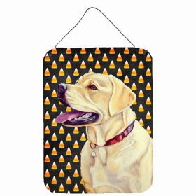 Labrador Retriever Candy Corn Halloween Wall or Door Hanging Prints