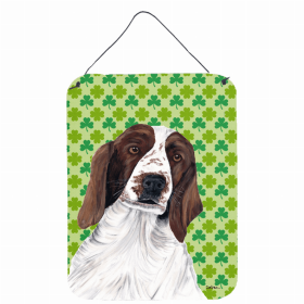 Springer Spaniel 1 St. Patrick's Day Shamrock Wall or Door Hanging Prints