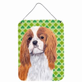 Cavalier King Charles Spaniel #3 St. Patrick's Day Shamrock Wall or Door Hanging Prints