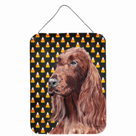 Irish Setter #3 Candy Corn Halloween Wall or Door Hanging Prints