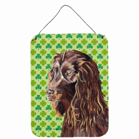 Boykin Spaniel St. Patrick's Day Shamrock Wall or Door Hanging Prints