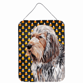 Otterhound Candy Corn Halloween Wall or Door Hanging Prints