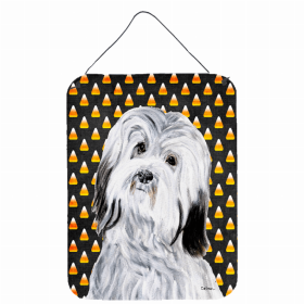 Havanese Candy Corn Halloween Wall or Door Hanging Prints
