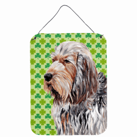 Otterhound St. Patrick's Day Shamrock Wall or Door Hanging Prints