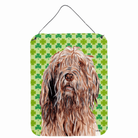 Otterhound #2 St. Patrick's Day Shamrock Wall or Door Hanging Prints
