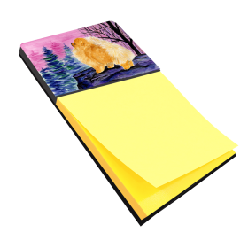 Pomeranian 5 Artwork Sticky Note Holder