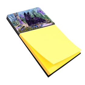 Scottish Terrier 4 Artwork Sticky Note Holder