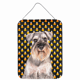 Schnauzer #2 Candy Corn Halloween Wall or Door Hanging Prints