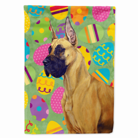 Great Dane Easter Eggtravaganza Garden Flag