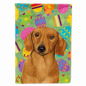 Dachshund Easter Eggtravaganza Garden Flag