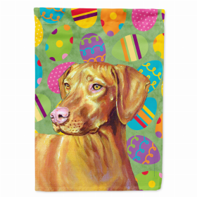 Vizsla Easter Eggtravaganza Garden Flag