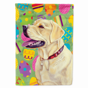 Labrador Retriever Easter Eggtravaganza Garden Flag