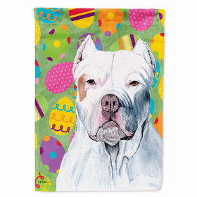 Pit Bull Easter Eggtravaganza Garden Flag