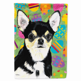 Chihuahua Easter Eggtravaganza Garden Flag