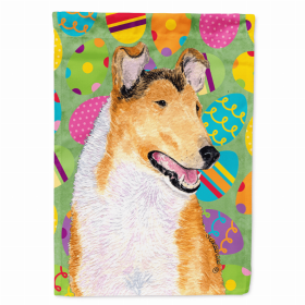 Collie - Smooth Easter Eggtravaganza Garden Flag