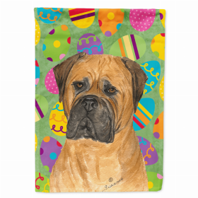 Bullmastiff Easter Eggtravaganza Garden Flag