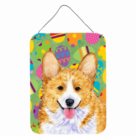 Corgi #2 Easter Eggtravaganza Wall or Door Hanging Prints