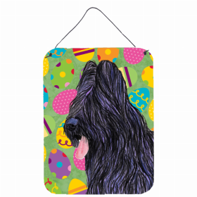 Briard Easter Eggtravaganza Wall or Door Hanging Prints