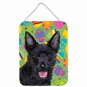 Australian Kelpie Easter Eggtravaganza Wall or Door Hanging Prints