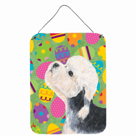 Dandie Dinmont Easter Eggtravaganza Wall or Door Hanging Prints