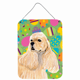 Cocker Spaniel #2 Easter Eggtravaganza Wall or Door Hanging Prints