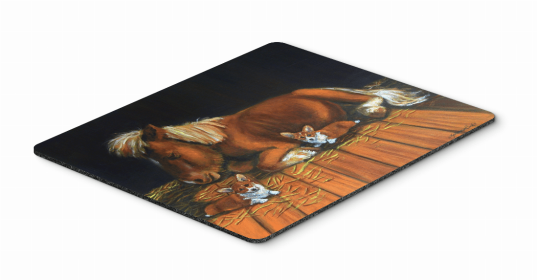 Corgi - Snuggles the Pony Mouse Pad