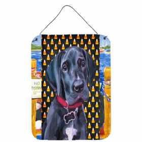 Great Dane #6 Candy Corn Halloween Wall or Door Hanging Prints