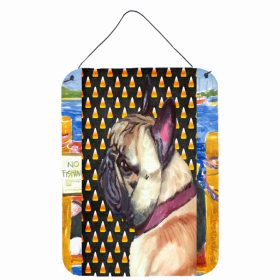 French Bulldog #3 Candy Corn Halloween Wall or Door Hanging Prints