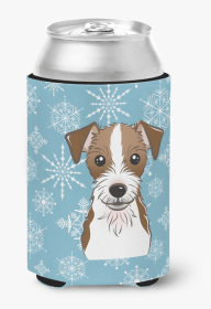 Jack Russell Terrier - Wirehair - Snowflake Design Can Hugger