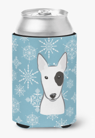 Bull Terrier Snowflake Design Can Hugger