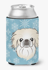 Pekingese Snowflake Design Can Hugger
