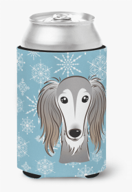 Saluki Snowflake Design Can Hugger