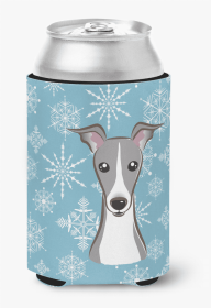 Italian Greyhound Snowflake Design Can Hugger