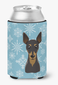 Min Pin Snowflake Design Can Hugger