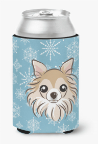 Chihuahua Snowflake Design Can Hugger